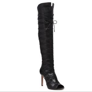 Vince Camuto knee high leather boots